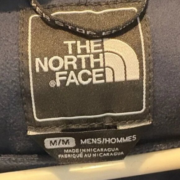 The North Face Men's Medium Navy & Blue Full Zip Soft Shell Jacket - Picture 2 of 5